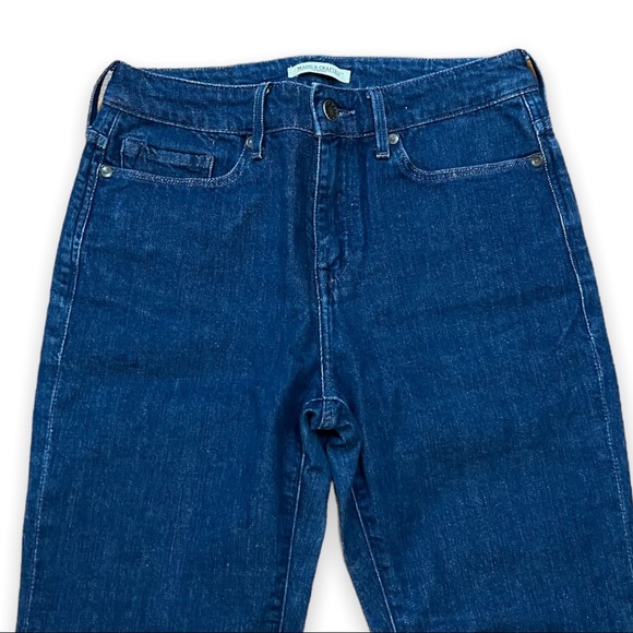 LEVI’S Made & Crafted Premium Denim Stitch High Slim Jeans Dark Wash Size 27 - Picture 4 of 14